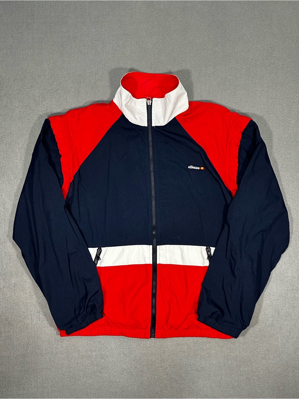 Vintage Men’s Ellesse Made In Italy Track Jacket Size 40